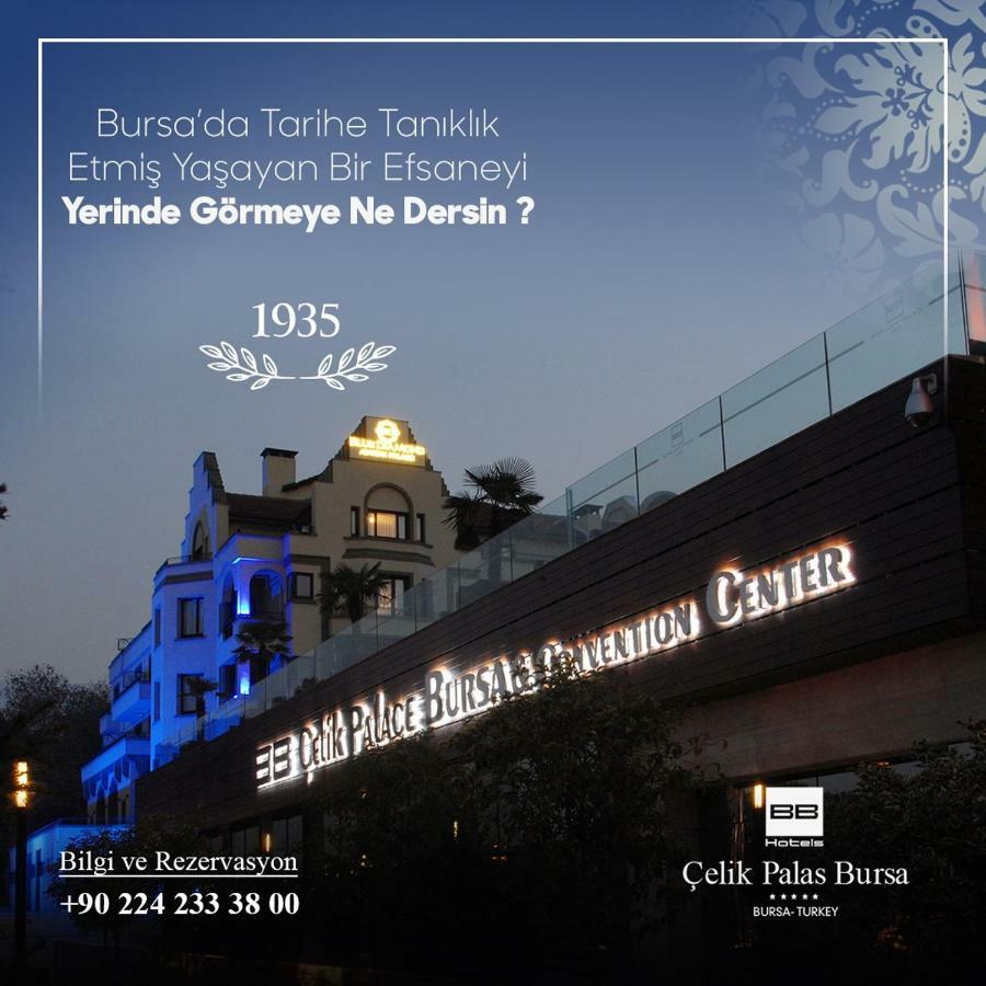Blue Diamond Atatürk Palace Hotel Bursa Exterior foto